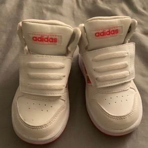 Adidas Hoop shoes. Toddler size 6